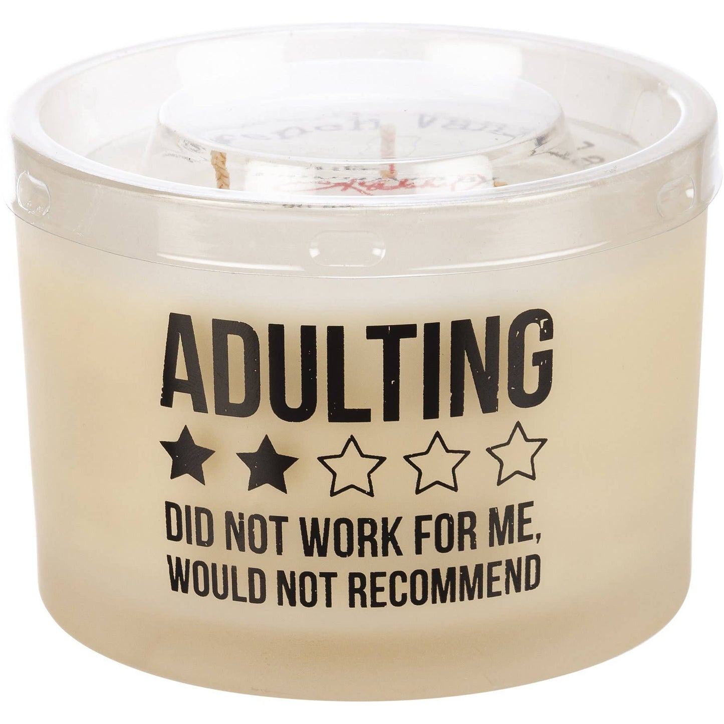 Adulting Soy Candle – "Would Not Recommend"