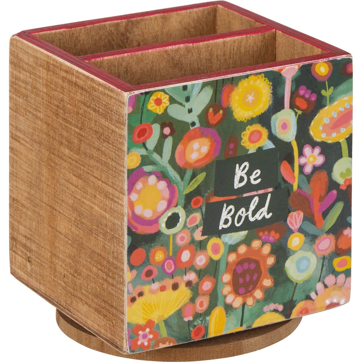 Be Bold / You Can Do This Wooden Pencil Spinner