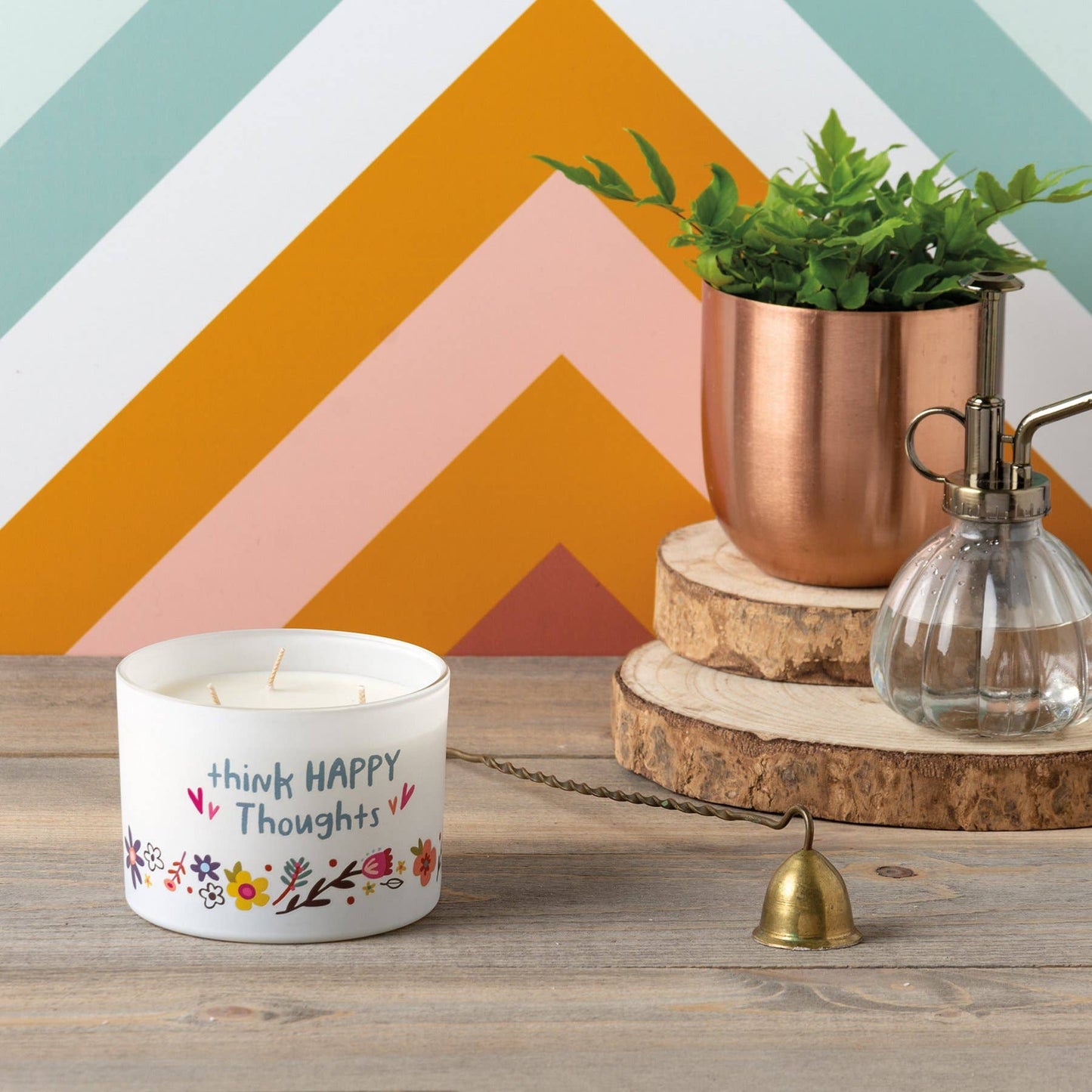 Happy Thoughts Candle – Vetiver Scented Inspiration