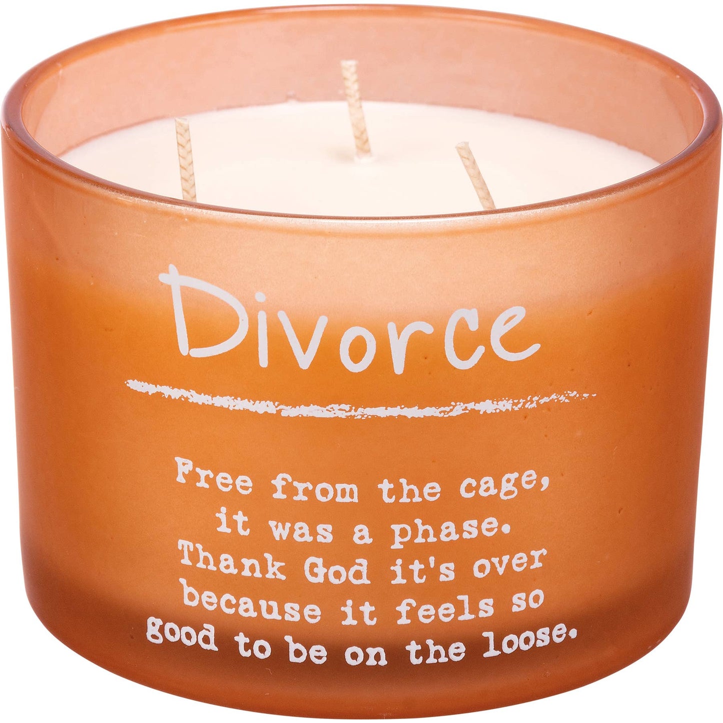 “Divorce: Free From the Cage” Jar Candle