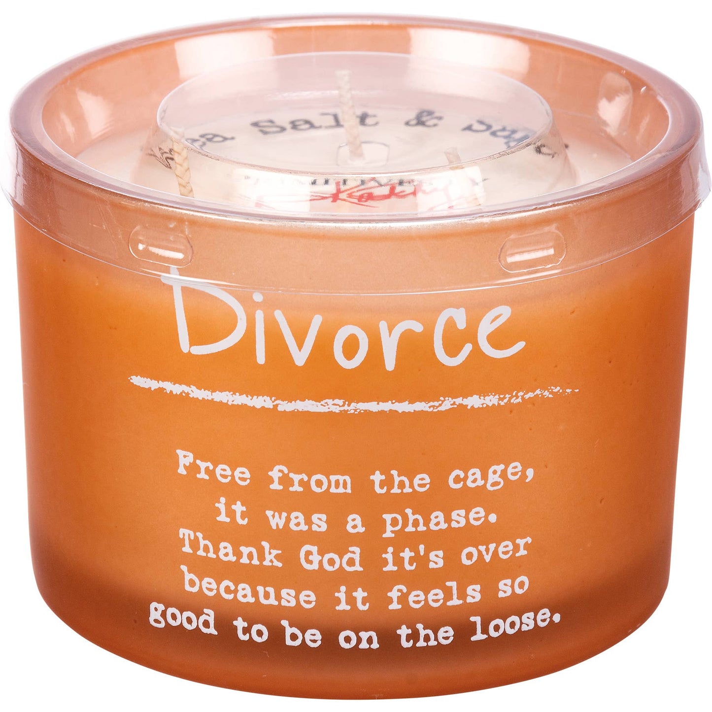 “Divorce: Free From the Cage” Jar Candle
