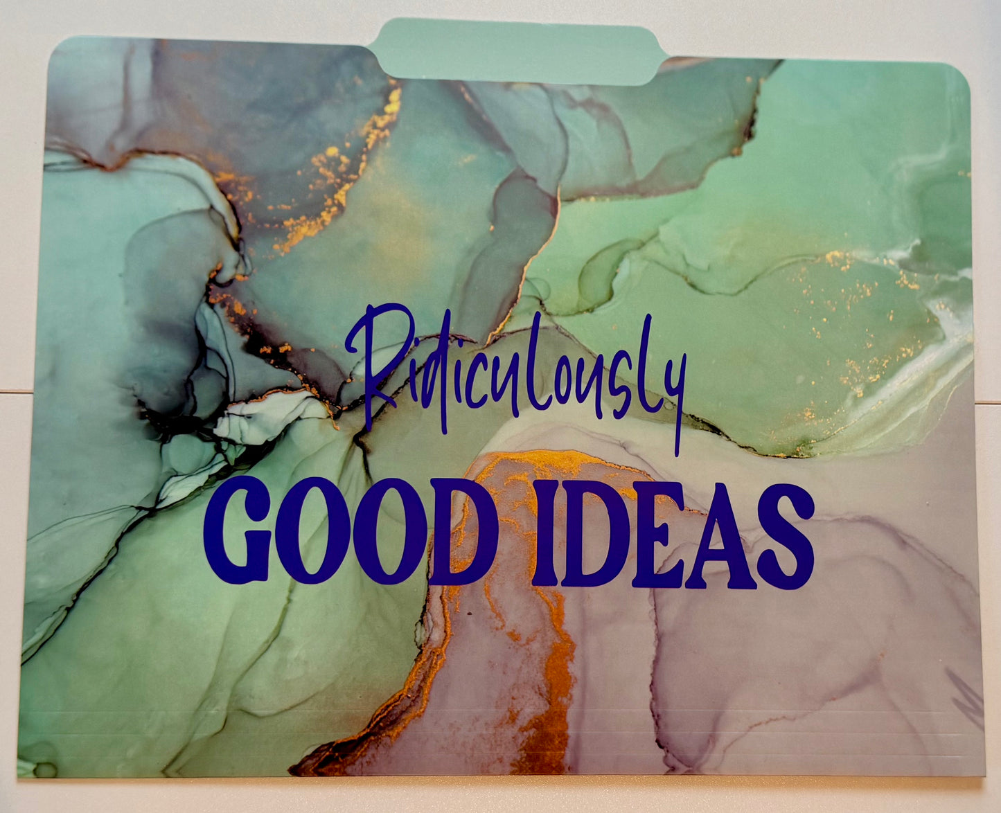 "Chaos Coordinator" Desk Organizer – Because You’re the One Holding It All Together (Black w/Green Glittered Lettering)