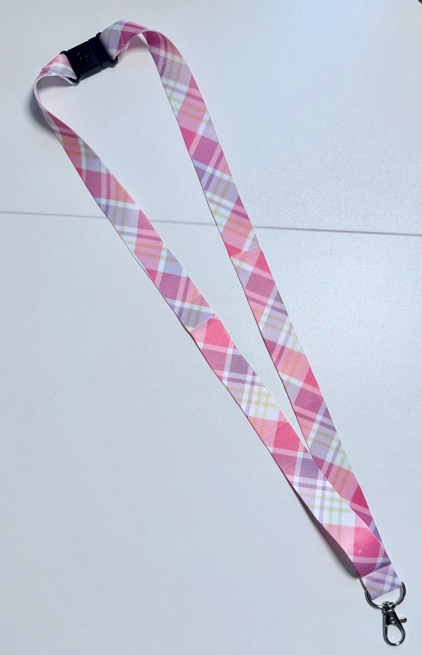 Pink/Purple Plaid Accessories