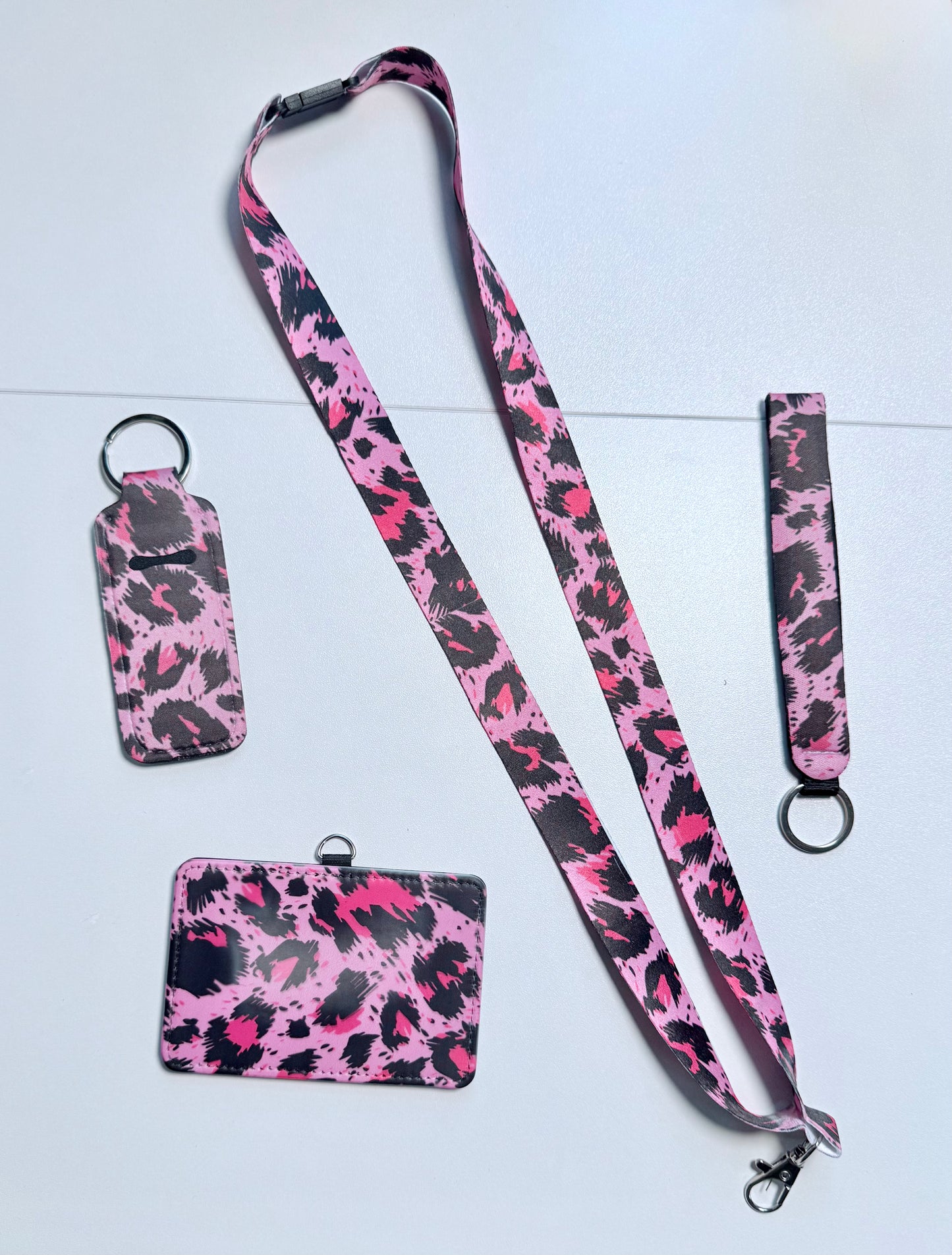 Pink Cheetah Print Accessories