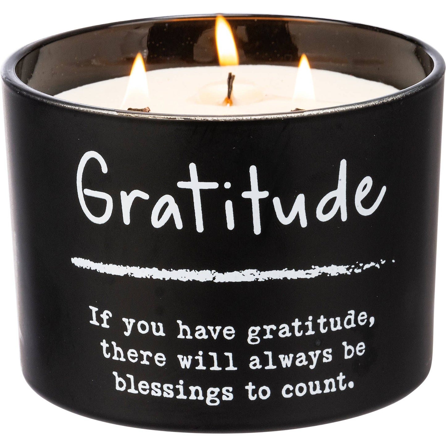 “Gratitude” Jar Soy Candle – A Daily Reminder to Count Your Blessings