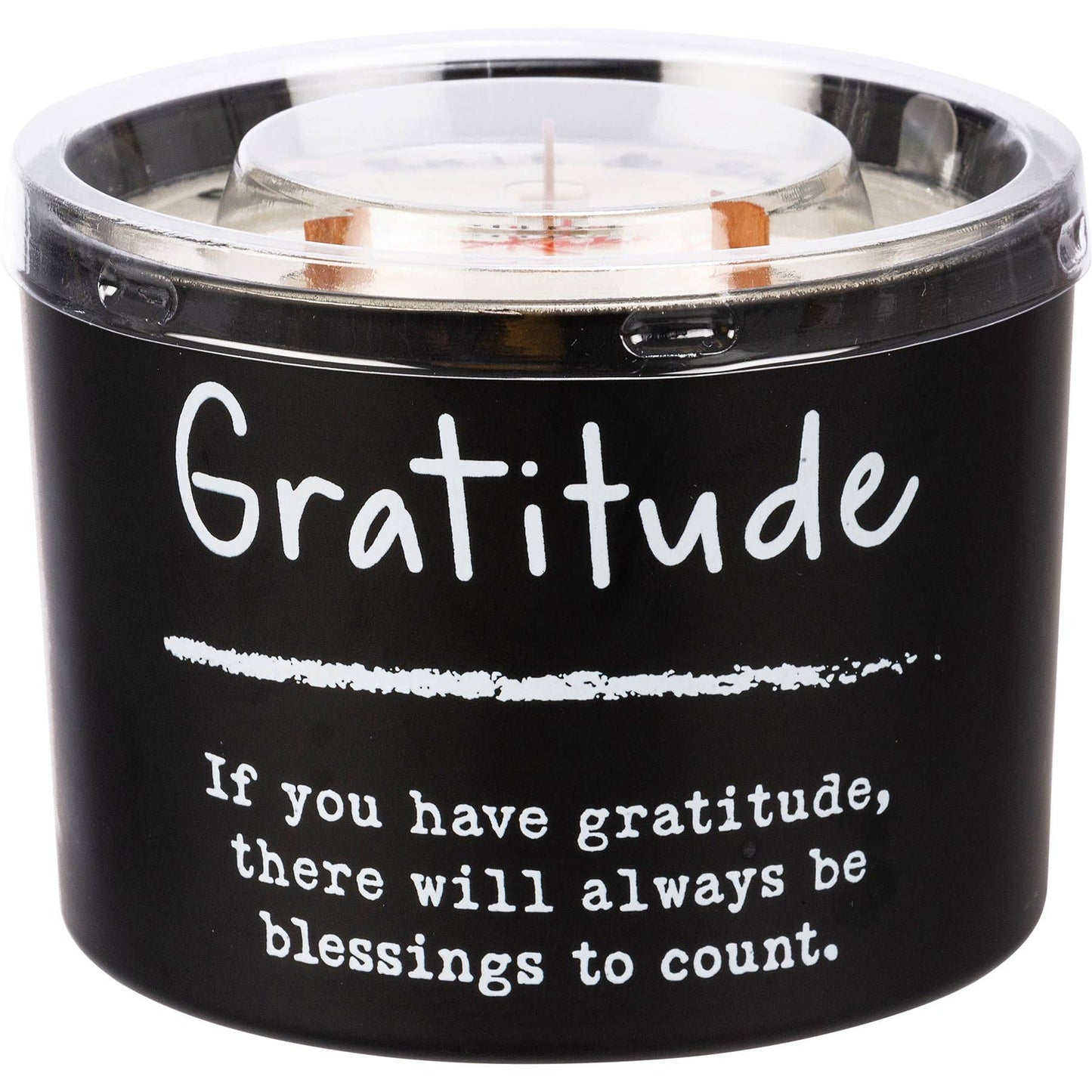 “Gratitude” Jar Soy Candle – A Daily Reminder to Count Your Blessings