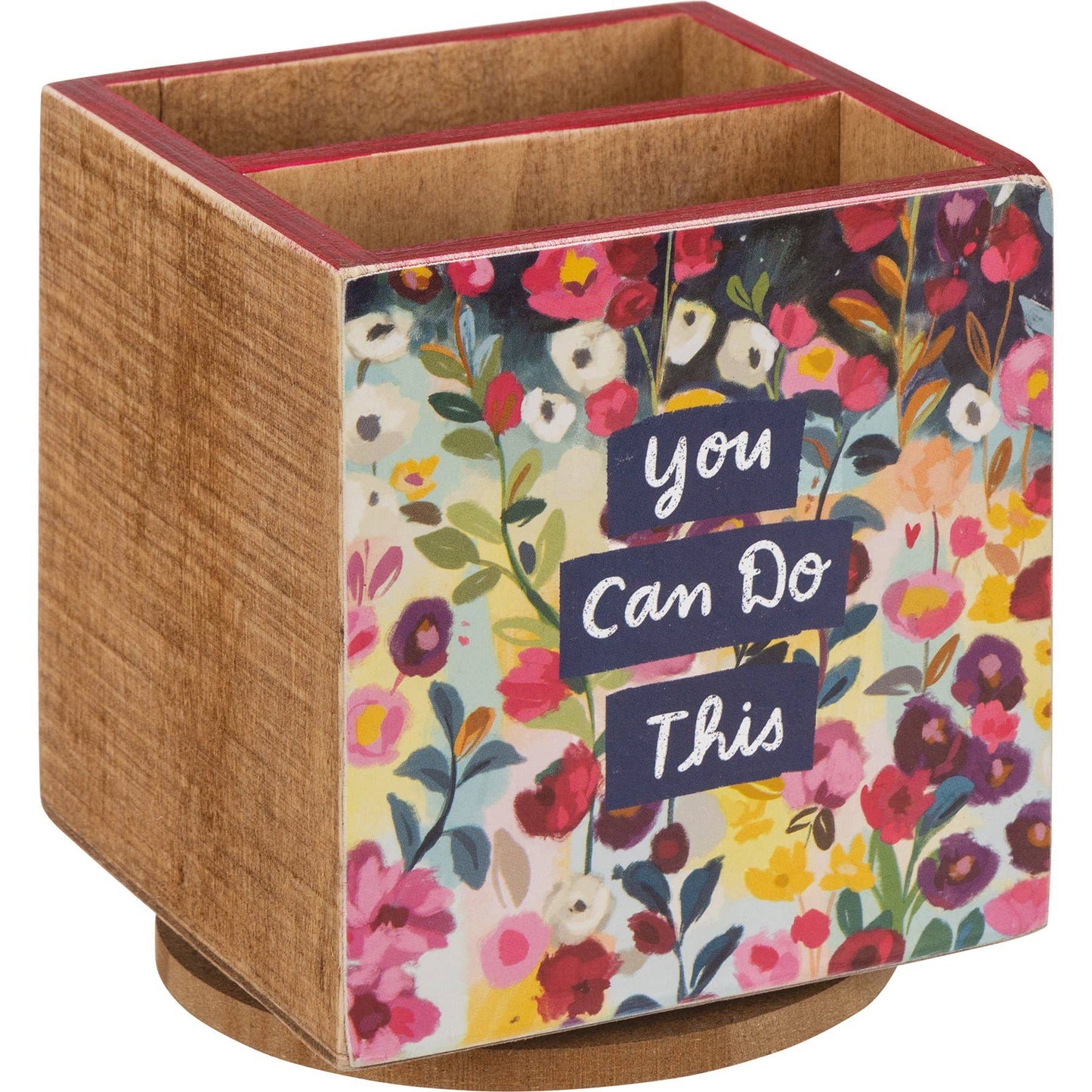 Be Bold / You Can Do This Wooden Pencil Spinner