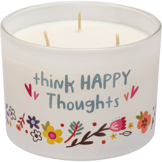 Happy Thoughts Candle – Vetiver Scented Inspiration