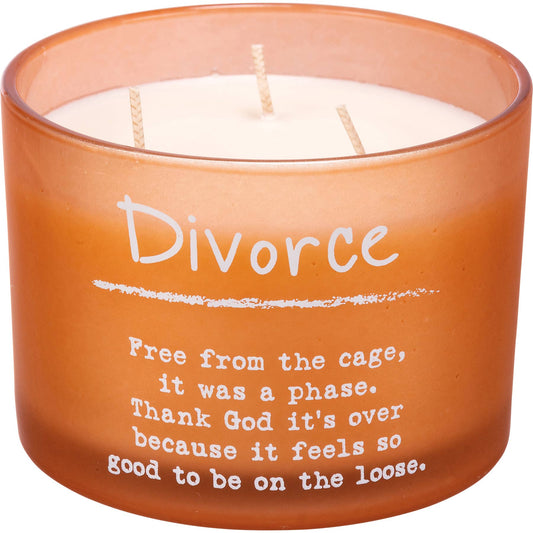 “Divorce: Free From the Cage” Jar Candle