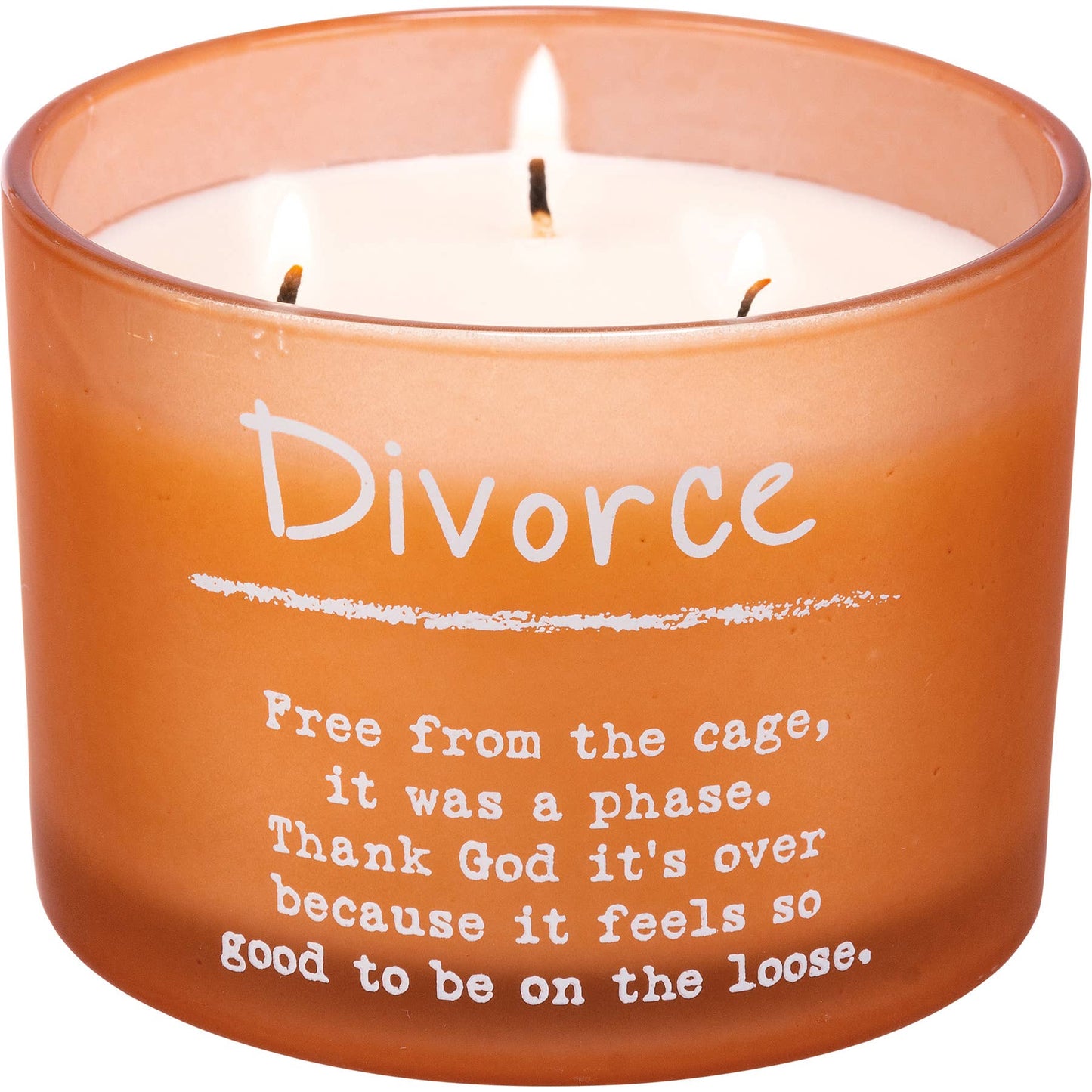 “Divorce: Free From the Cage” Jar Candle