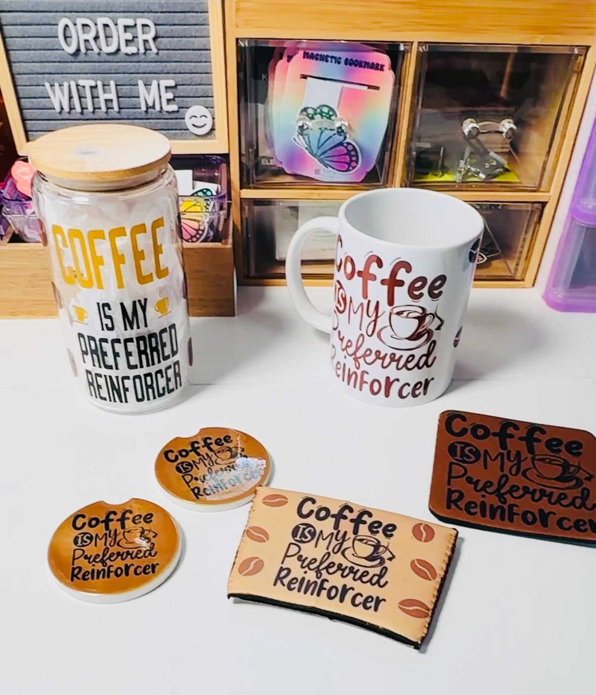 Coffee is My Preferred Reinforcer Gift Bundle