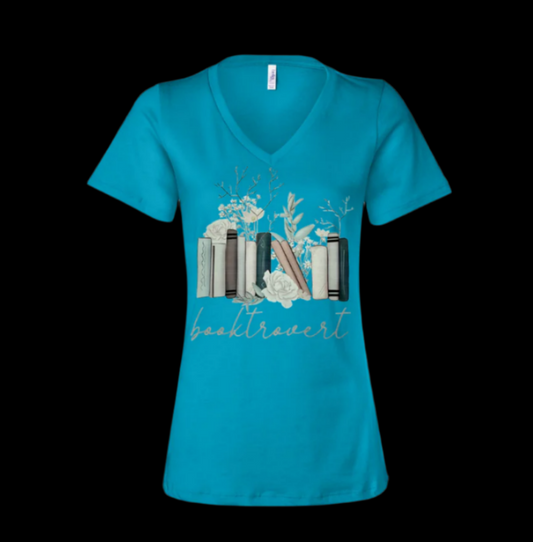 "Booktrovert" T-shirt