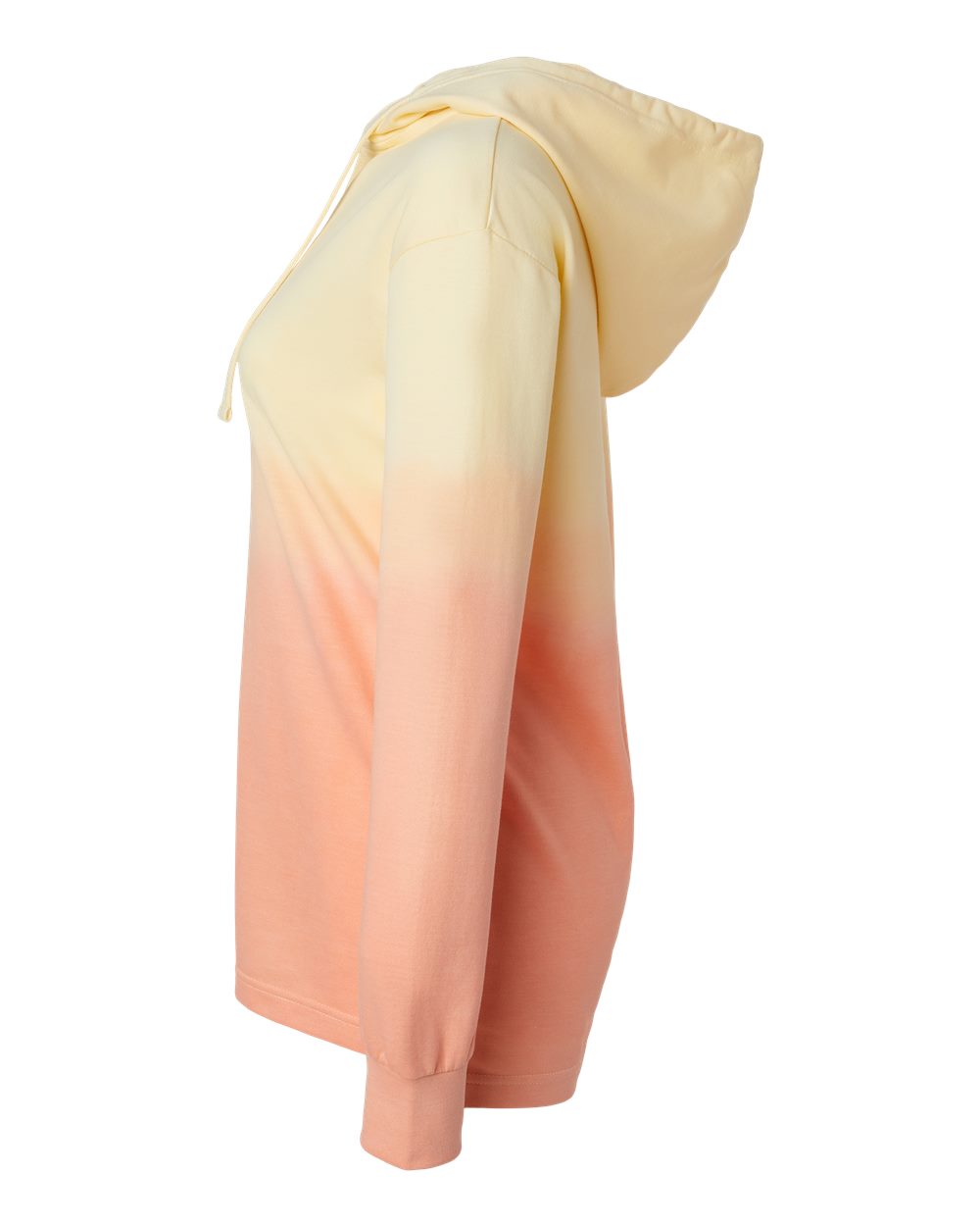 Forever Chasing Sunsets – Long-Sleeve Yellow/Orange Ombre Hoodie